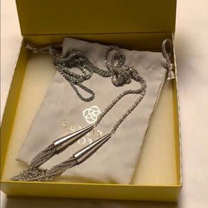 Kendra Scott Silver Pharah lariat